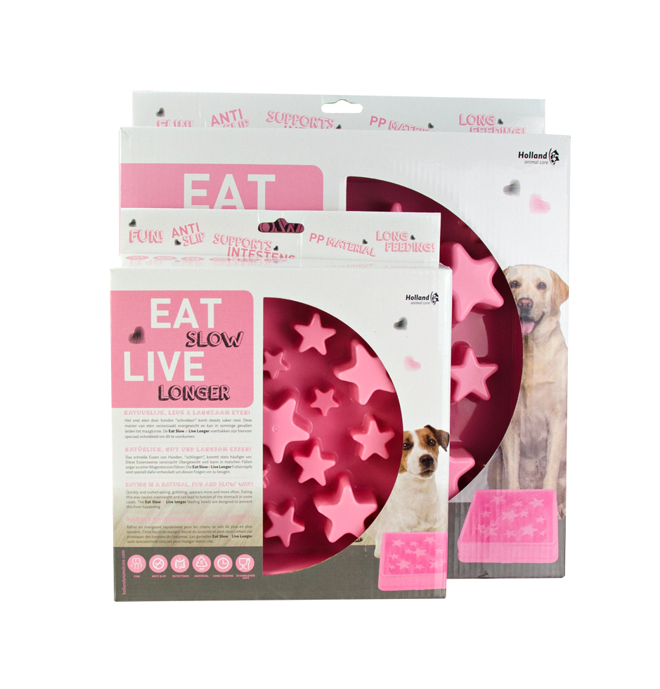 Eat Slow Live Longer Star Roze L 2025 Eat Slow Live Longer Star Roze L - Afbeelding 2