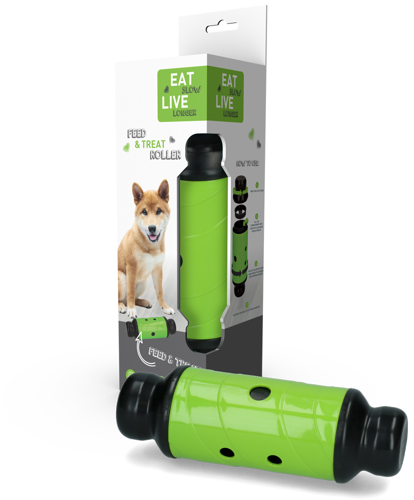 Eat Slow Live Longer Feed & Treat Roller Groen L 2025 Eat Slow Live Longer Feed & Treat Roller Groen L