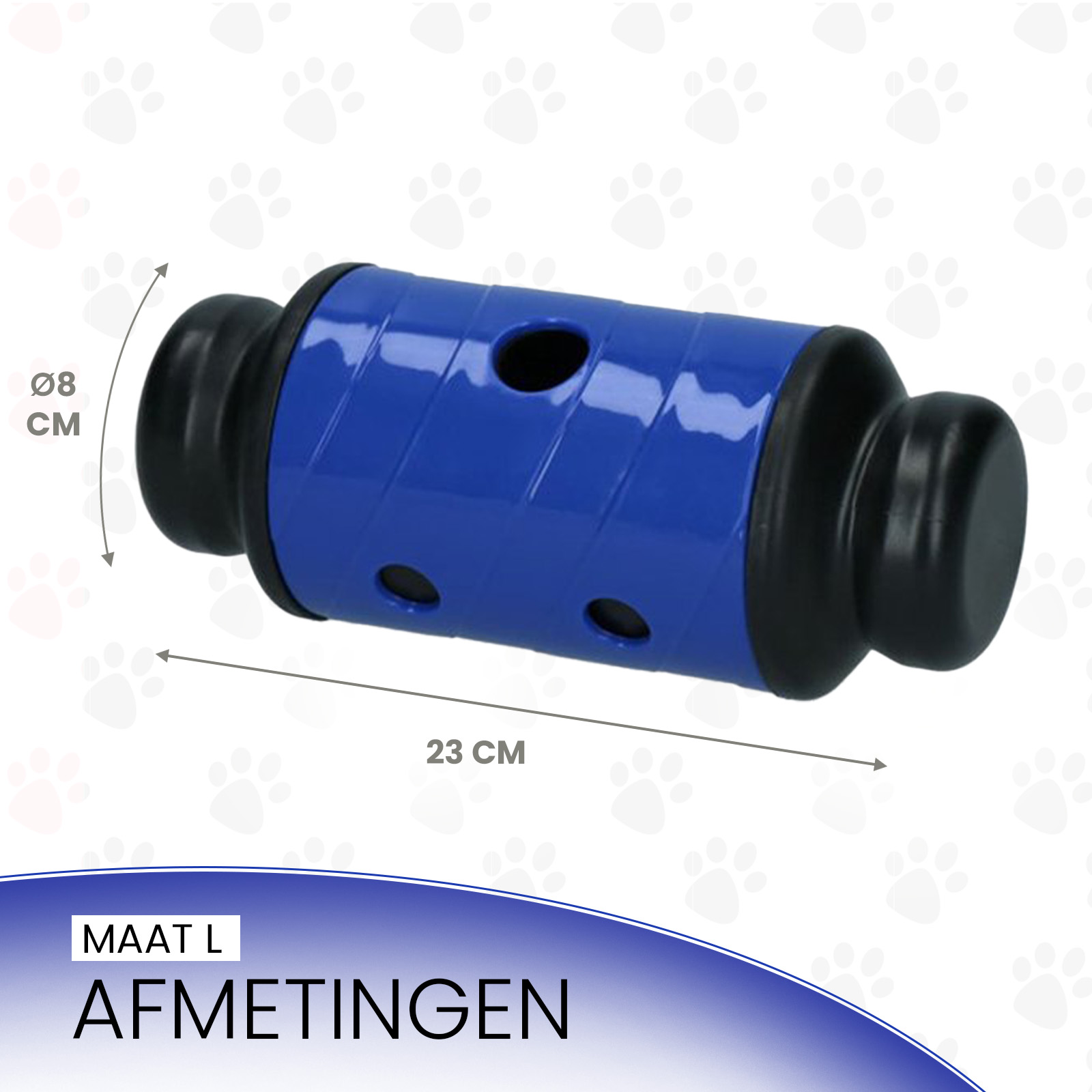 Eat Slow Live Longer Feed & Treat Roller Blauw L 2025 Eat Slow Live Longer Feed & Treat Roller Blauw L - Afbeelding 4