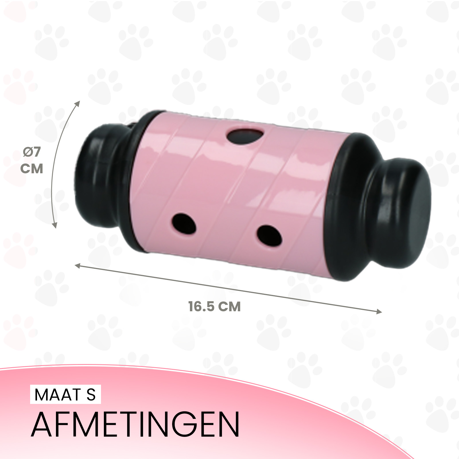 Eat Slow Live Longer Feed & Treat Roller Roze S 2025 Eat Slow Live Longer Feed & Treat Roller Roze S - Afbeelding 6