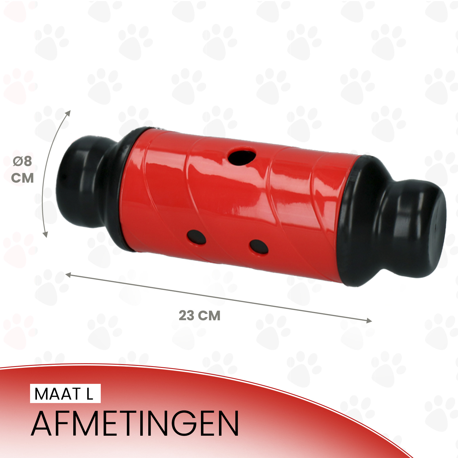 Eat Slow Live Longer Feed & Treat Roller Rood L 2025 Eat Slow Live Longer Feed & Treat Roller Rood L - Afbeelding 4