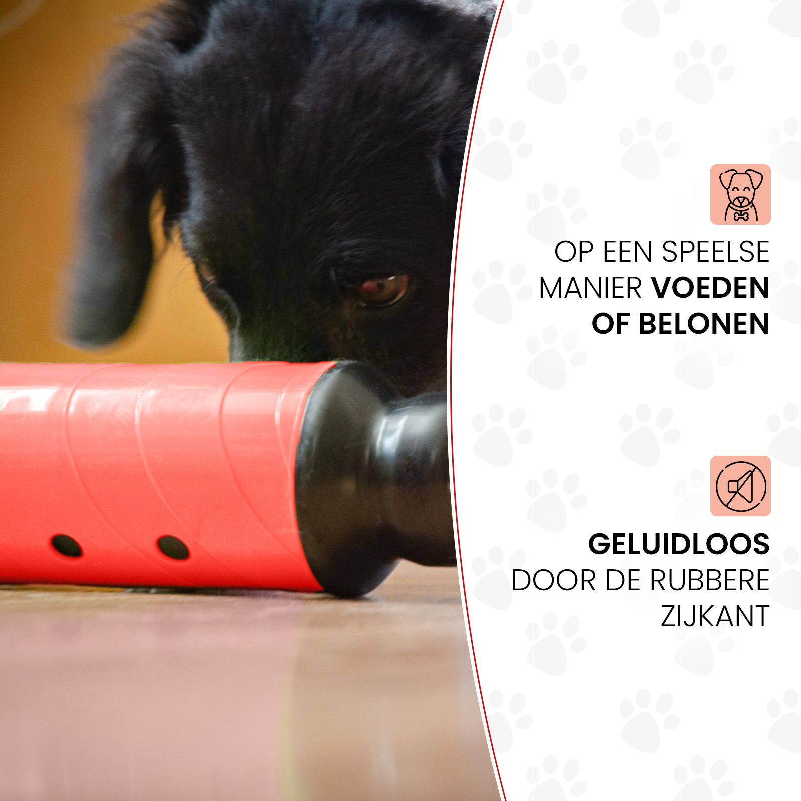 Eat Slow Live Longer Feed & Treat Roller Rood L 2025 Eat Slow Live Longer Feed & Treat Roller Rood L - Afbeelding 5