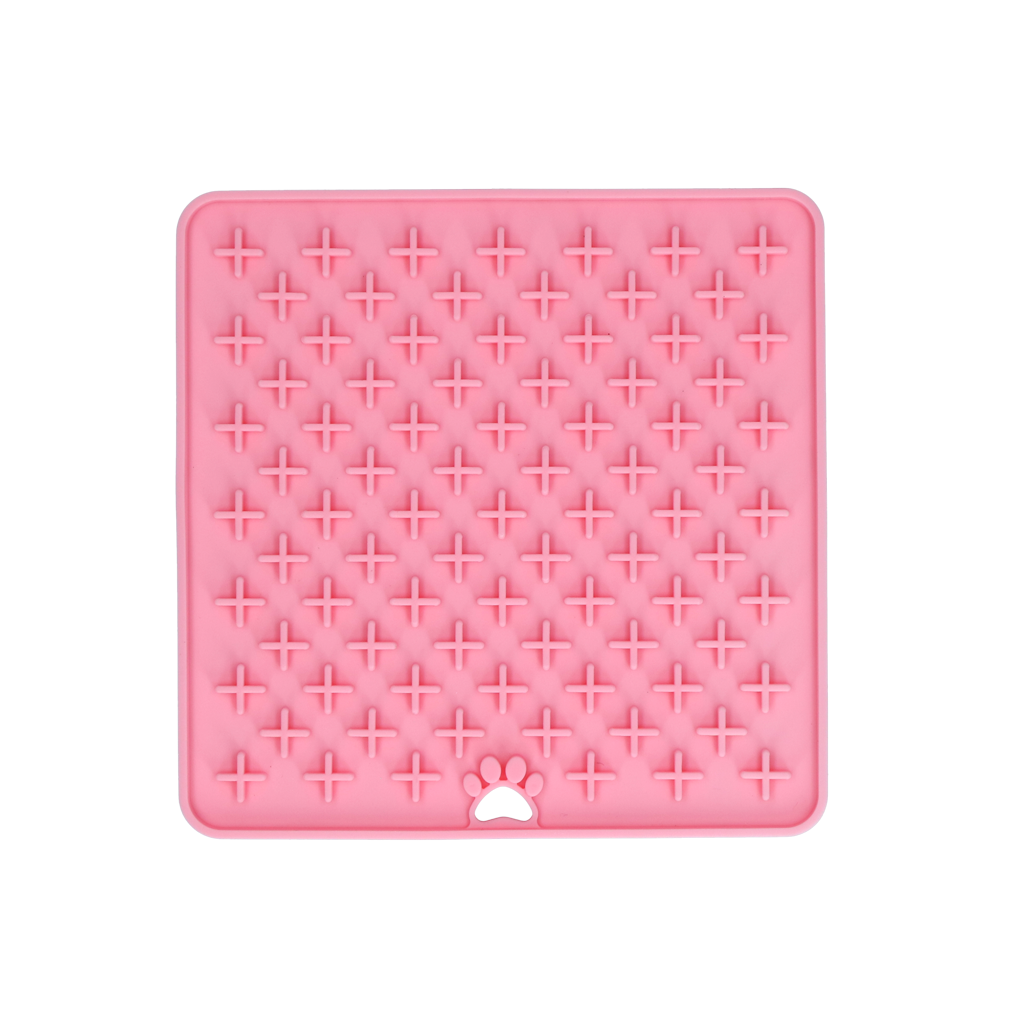Eat Slow Live Longer Lick Mat Cross Roze 2025 Eat Slow Live Longer Lick Mat Cross Roze - Afbeelding 2