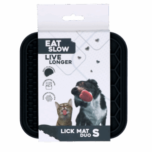 Eat Slow Live Longer Lick Mat Duo S Grijs