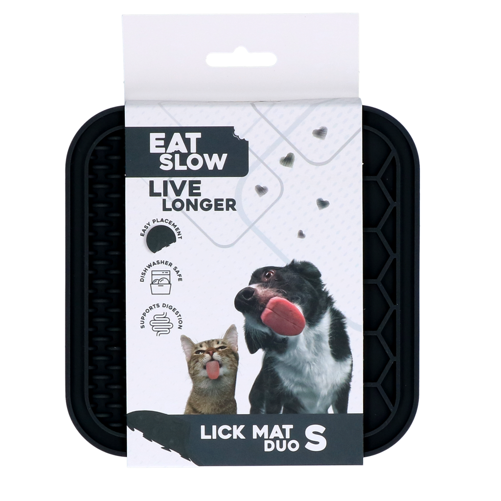 Eat Slow Live Longer Lick Mat Duo S Grijs 2025 Eat Slow Live Longer Lick Mat Duo S Grijs