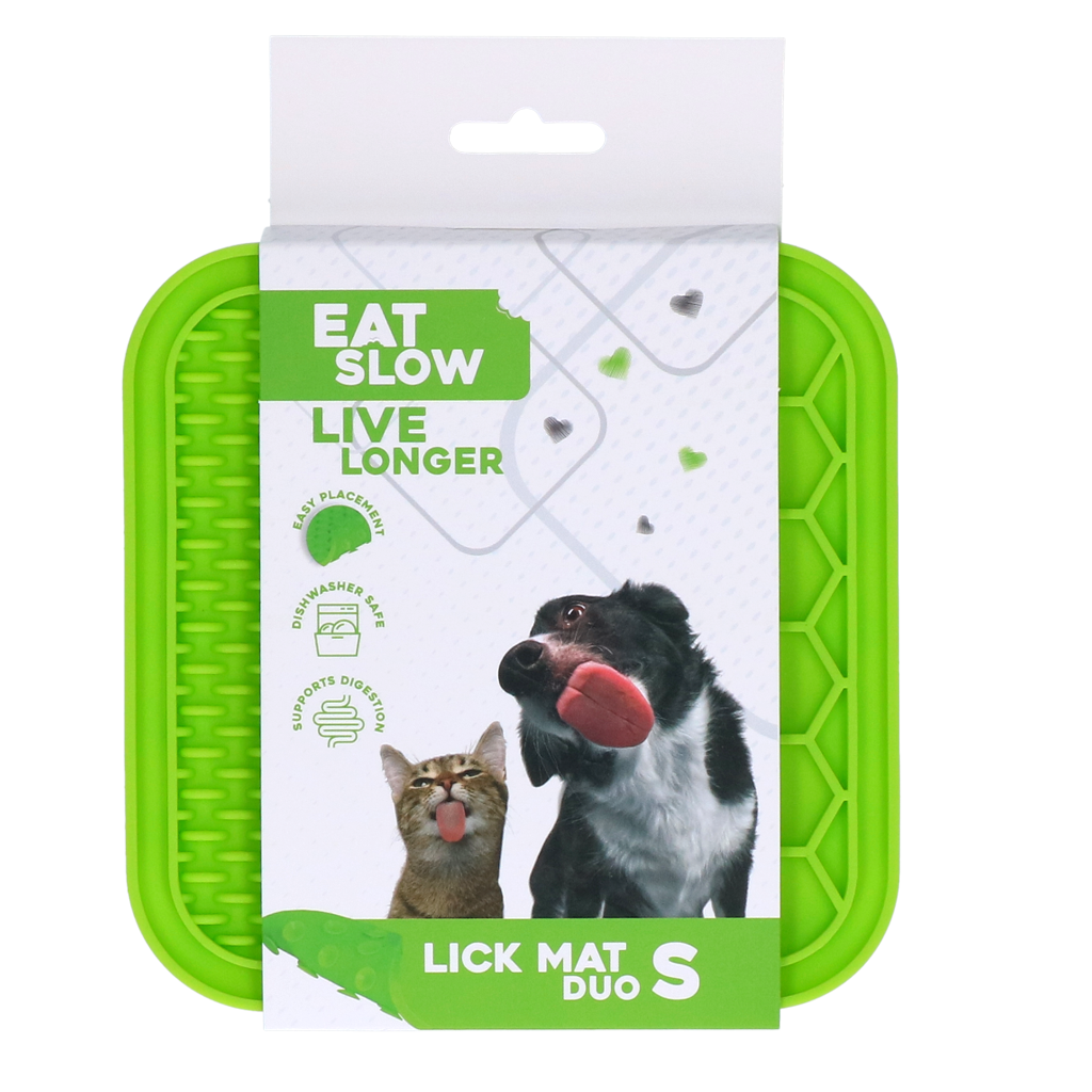 Eat Slow Live Longer Lick Mat Duo S Groen 2025 Eat Slow Live Longer Lick Mat Duo S Groen