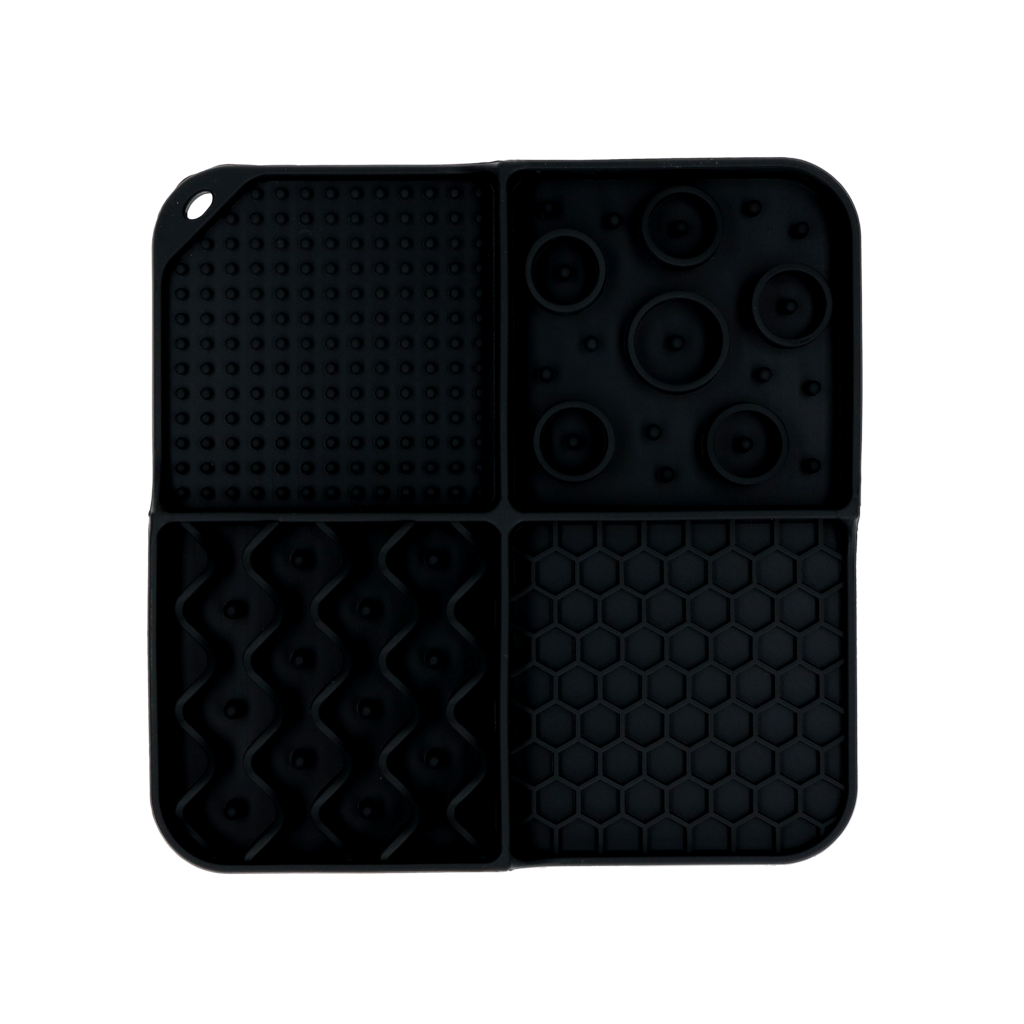 Eat Slow Live Longer Lick Mat Dimensions Rectangle Grijs 2025 Eat Slow Live Longer Lick Mat Dimensions Rectangle Grijs - Afbeelding 2