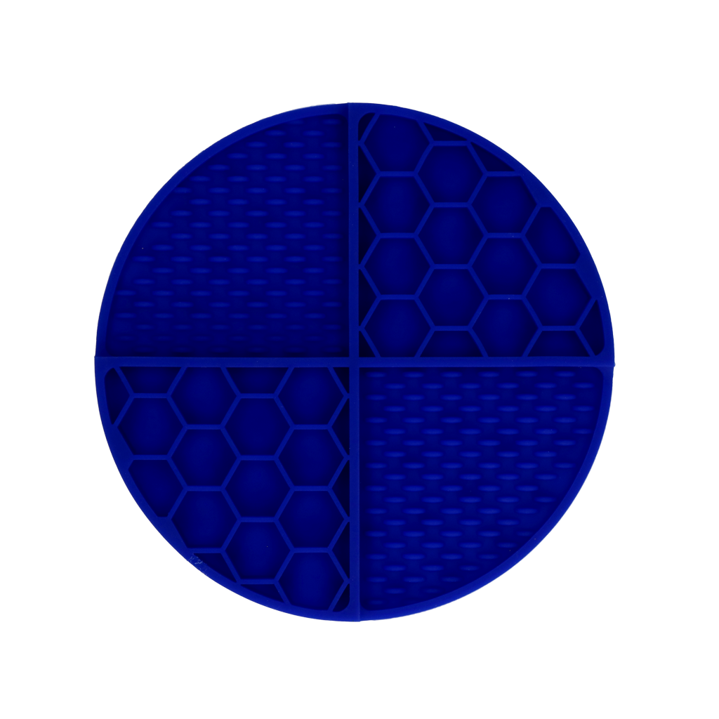 Eat Slow Live Longer Lick Mat Dimensions Circle Blauw 2025 Eat Slow Live Longer Lick Mat Dimensions Circle Blauw - Afbeelding 2