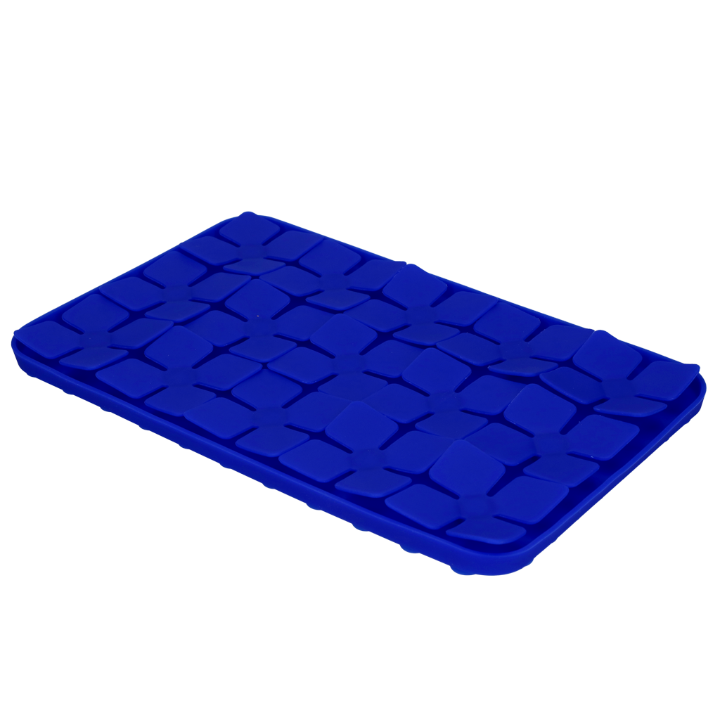 Eat Slow Live Longer Lick Mat Dimensions Flower Blauw 2025 Eat Slow Live Longer Lick Mat Dimensions Flower Blauw - Afbeelding 3