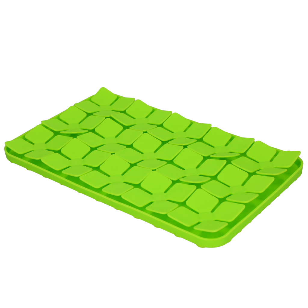 Eat Slow Live Longer Lick Mat Dimensions Flower Groen 2025 Eat Slow Live Longer Lick Mat Dimensions Flower Groen - Afbeelding 3