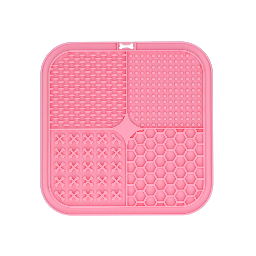 Eat Slow Live Longer Lick Mat Quad Roze 2025 Eat Slow Live Longer Lick Mat Quad Roze - Afbeelding 2