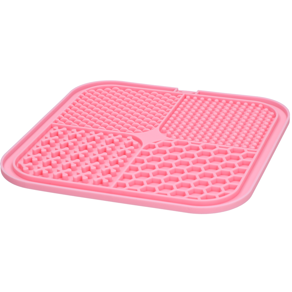 Eat Slow Live Longer Lick Mat Quad Roze 2025 Eat Slow Live Longer Lick Mat Quad Roze - Afbeelding 3