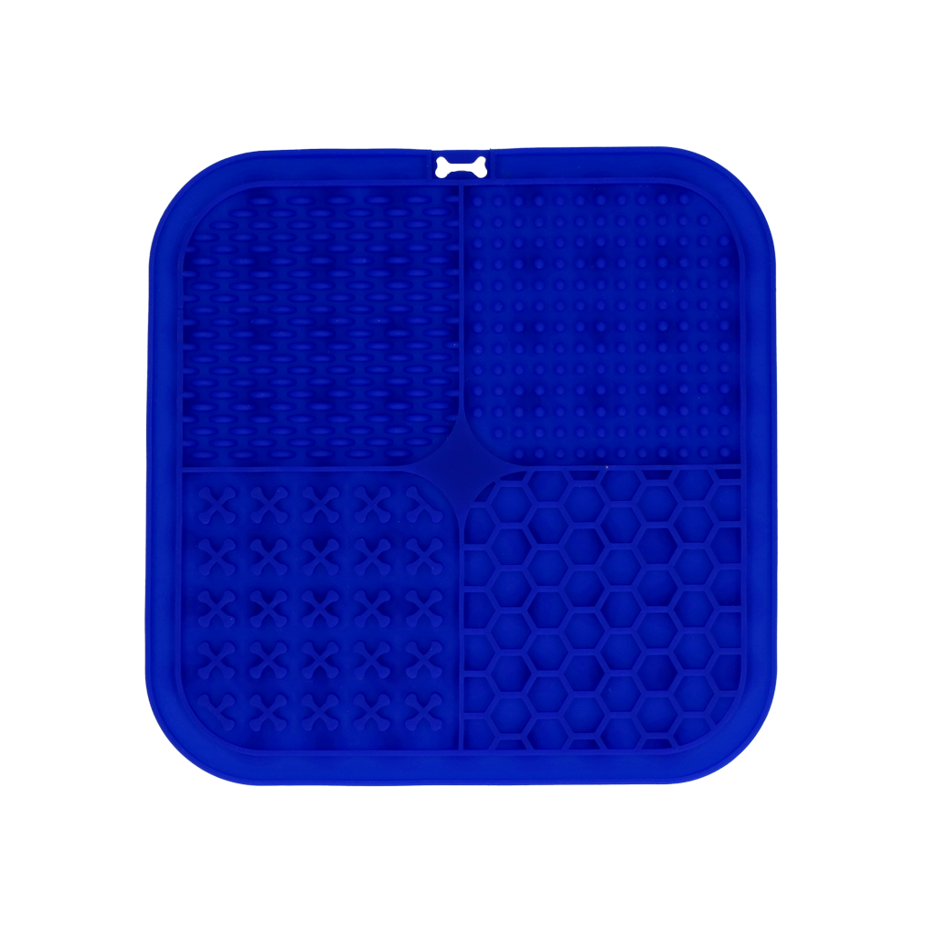 Eat Slow Live Longer Lick Mat Quad Blauw 2025 Eat Slow Live Longer Lick Mat Quad Blauw - Afbeelding 2