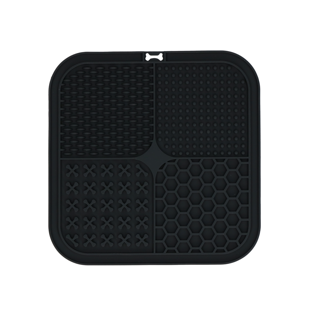 Eat Slow Live Longer Lick Mat Quad Grijs 2025 Eat Slow Live Longer Lick Mat Quad Grijs - Afbeelding 2