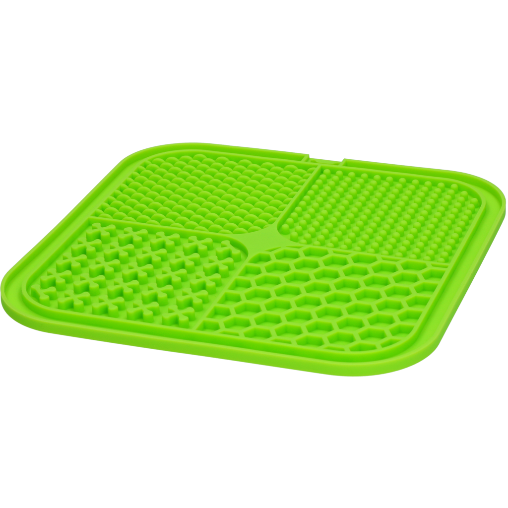 Eat Slow Live Longer Lick Mat Quad Groen 2025 Eat Slow Live Longer Lick Mat Quad Groen - Afbeelding 3