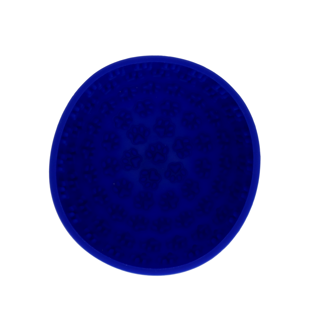 Eat Slow Live Longer Lick Mat Wobble Bowl Blauw 2025 Eat Slow Live Longer Lick Mat Wobble Bowl Blauw - Afbeelding 2