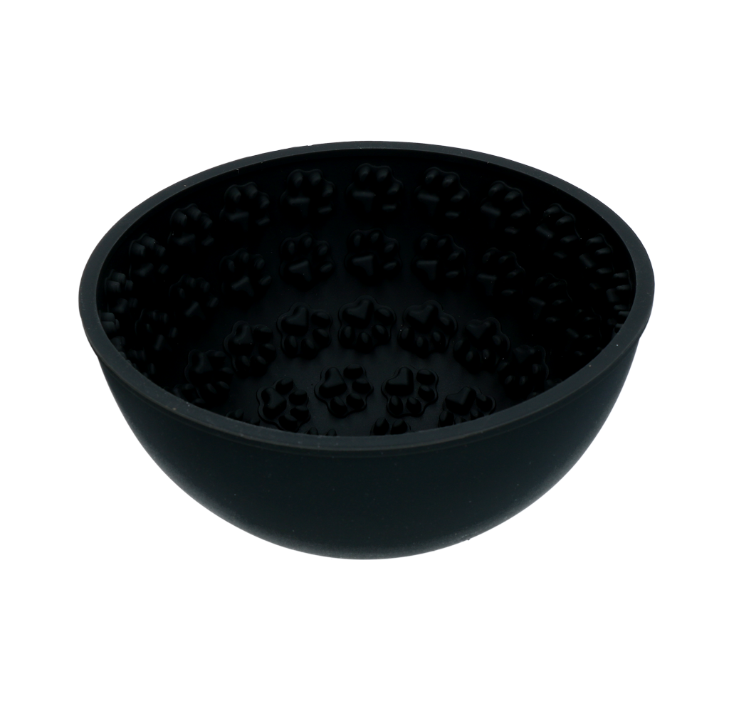 Eat Slow Live Longer Lick Mat Wobble Bowl Grijs 2025 Eat Slow Live Longer Lick Mat Wobble Bowl Grijs - Afbeelding 3