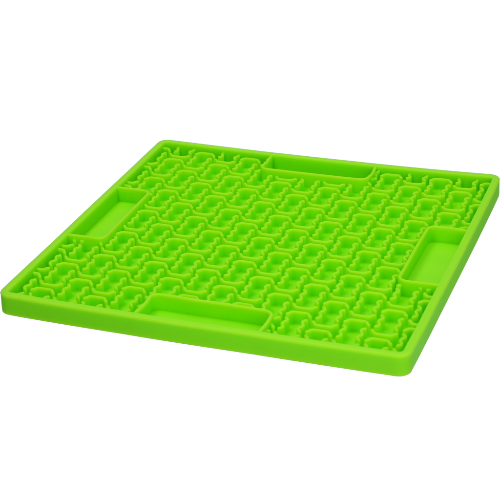 Eat Slow Live Longer Lick Mat Bones Groen 2025 Eat Slow Live Longer Lick Mat Bones Groen - Afbeelding 3