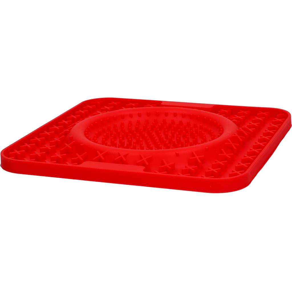 Eat Slow Live Longer Lick Mat Wave Rood 2025 Eat Slow Live Longer Lick Mat Wave Rood - Afbeelding 3