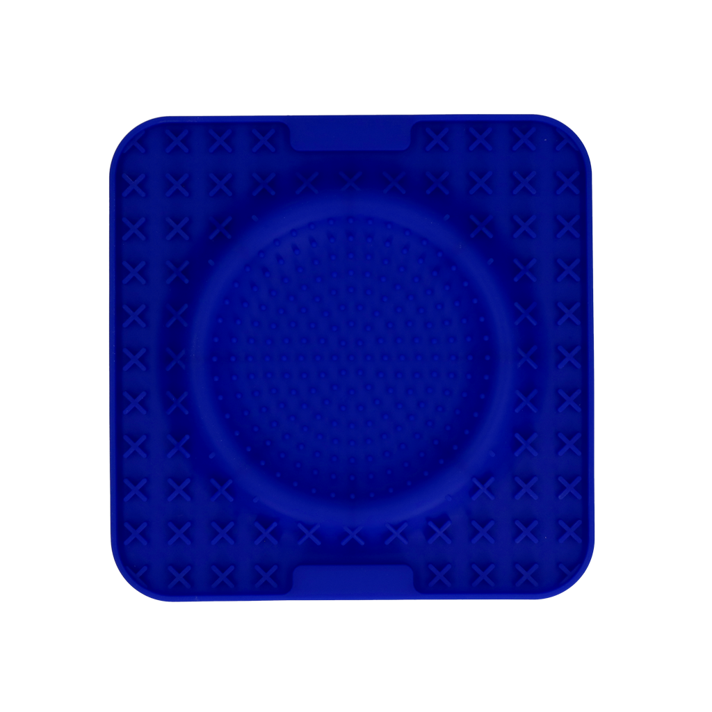 Eat Slow Live Longer Lick Mat Wave Blauw 2025 Eat Slow Live Longer Lick Mat Wave Blauw - Afbeelding 2
