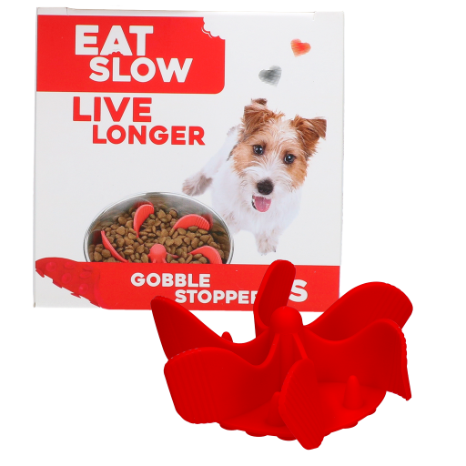 Eat Slow Live Longer Gobble Stopper Rood S 2025 Eat Slow Live Longer Gobble Stopper Rood S