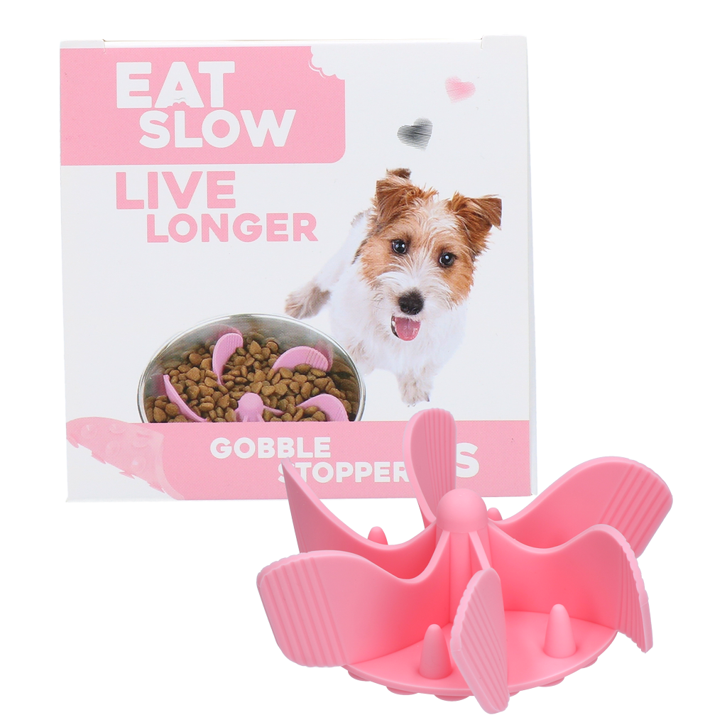 Eat Slow Live Longer Gobble Stopper Roze S 2025 Eat Slow Live Longer Gobble Stopper Roze S
