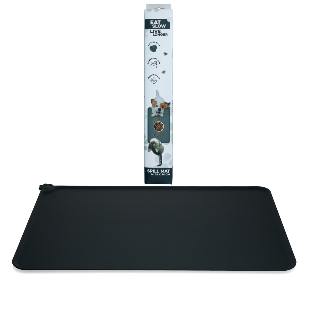 Eat Slow Live Longer Spill Mat M Grijs 2025 Eat Slow Live Longer Spill Mat M Grijs