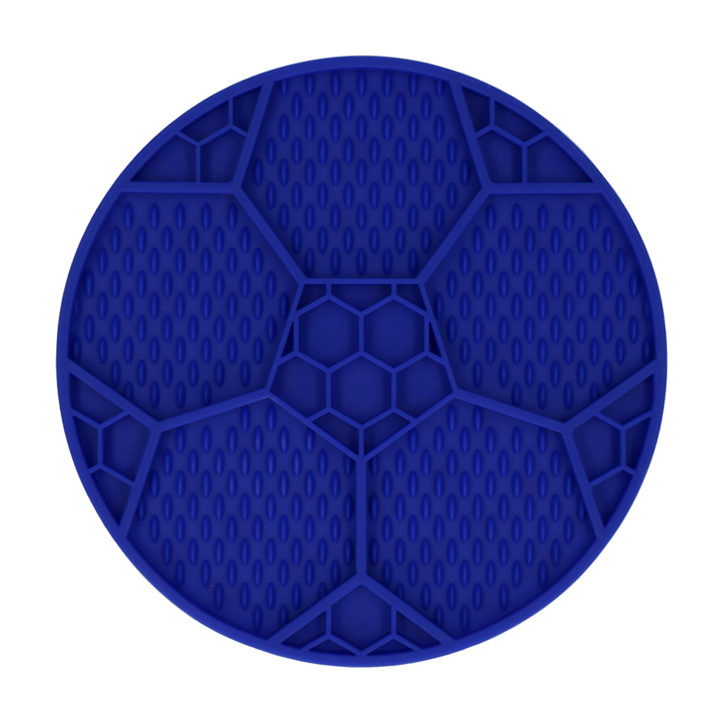 Eat Slow Live Longer Lick Mat Soccer Ball Blauw 2025 Eat Slow Live Longer Lick Mat Soccer Ball Blauw - Afbeelding 2