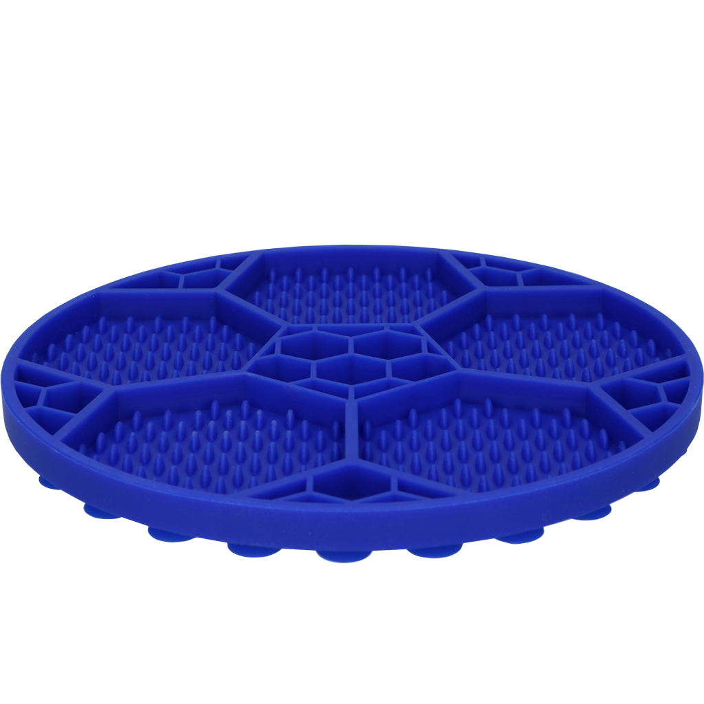 Eat Slow Live Longer Lick Mat Soccer Ball Blauw 2025 Eat Slow Live Longer Lick Mat Soccer Ball Blauw - Afbeelding 3