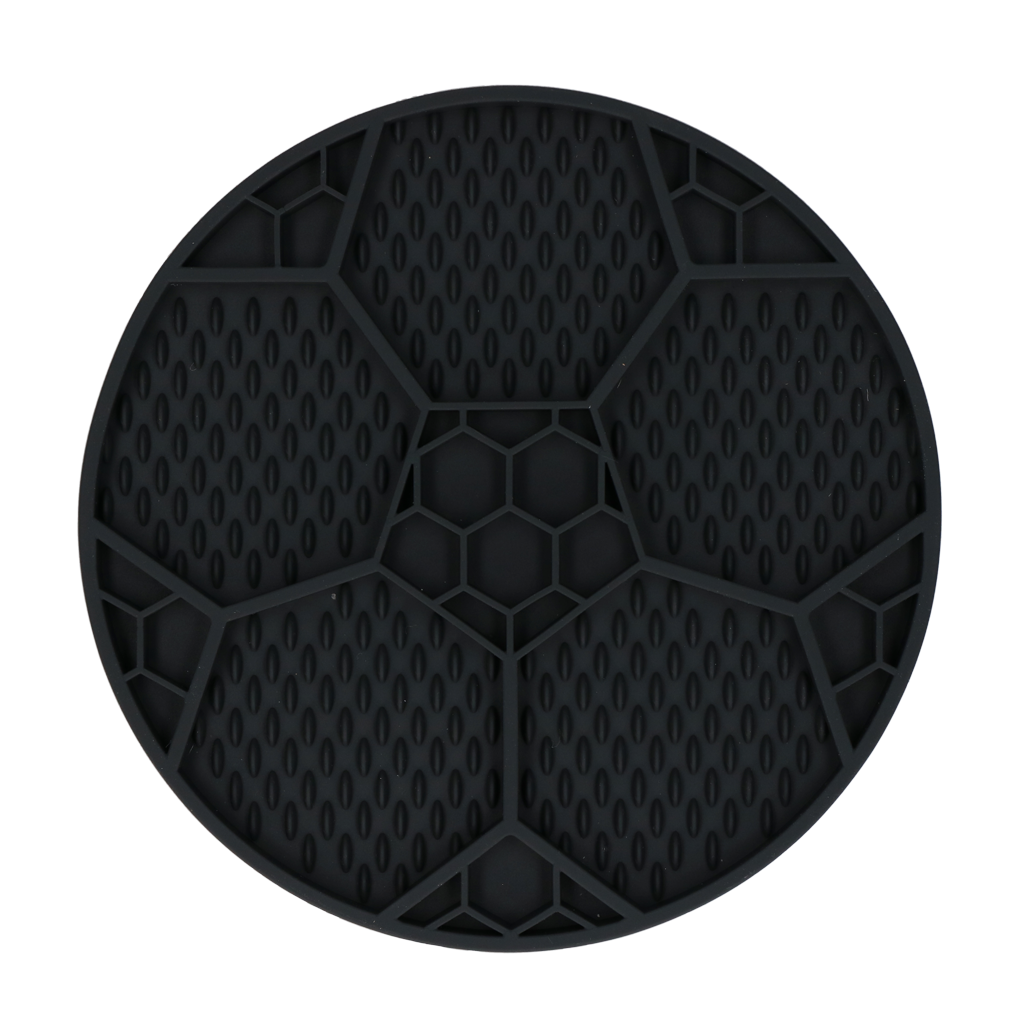 Eat Slow Live Longer Lick Mat Soccer Ball Grijs 2025 Eat Slow Live Longer Lick Mat Soccer Ball Grijs - Afbeelding 2