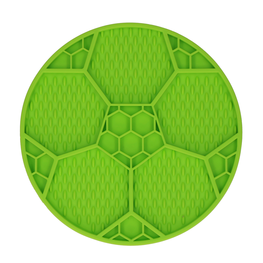 Eat Slow Live Longer Lick Mat Soccer Ball Groen 2025 Eat Slow Live Longer Lick Mat Soccer Ball Groen - Afbeelding 2