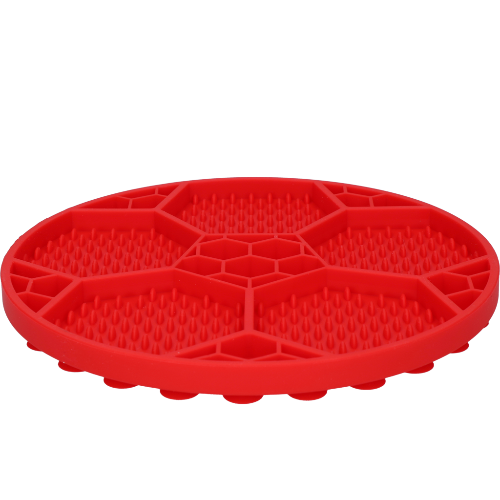 Eat Slow Live Longer Lick Mat Soccer Ball Rood 2025 Eat Slow Live Longer Lick Mat Soccer Ball Rood - Afbeelding 3