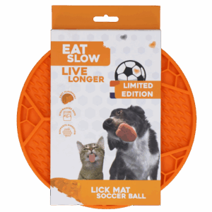 Eat Slow Live Longer Lick Mat Soccer Ball Oranje (Limited Edition WK)