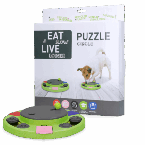 Eat Slow Live Longer Puzzle Circle