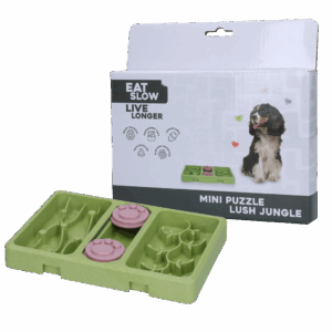 Eat Slow Live Longer Mini Puzzle Lush Jungle