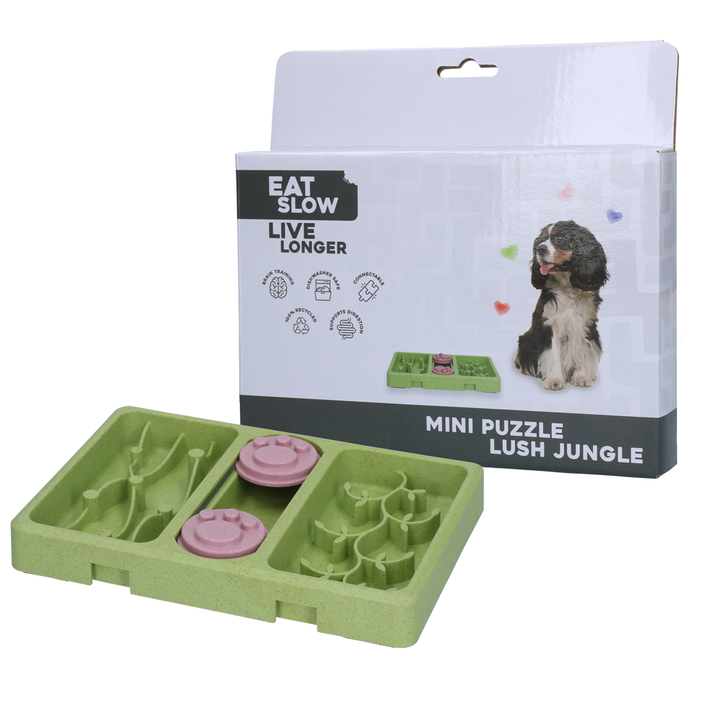 Eat Slow Live Longer Mini Puzzle Lush Jungle 2025 Eat Slow Live Longer Mini Puzzle Lush Jungle