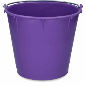 Emmer 7 l met beugel Paars