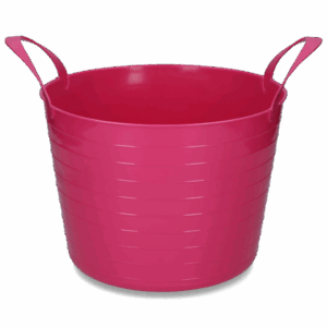 Emmer V-Trug Flexi 40 l Roze