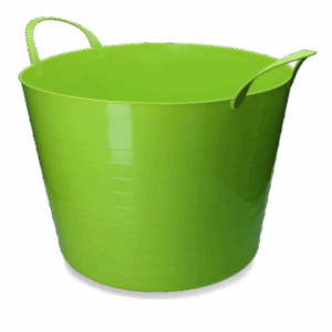 vPlast Emmer V-Trug Flexi 65 l Limoen