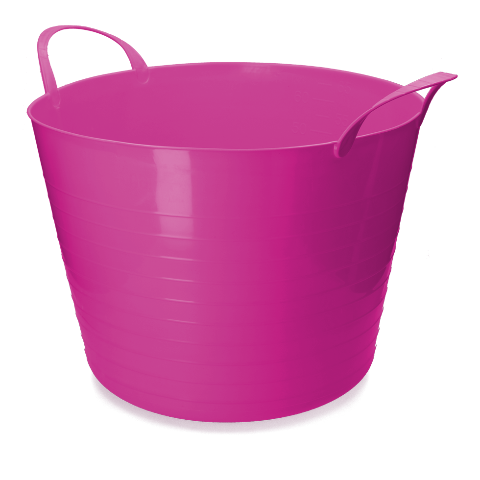 vPlast Emmer V-Trug Flexi 65 l Roze 2025 vPlast Emmer V-Trug Flexi 65 l Roze - Afbeelding 2