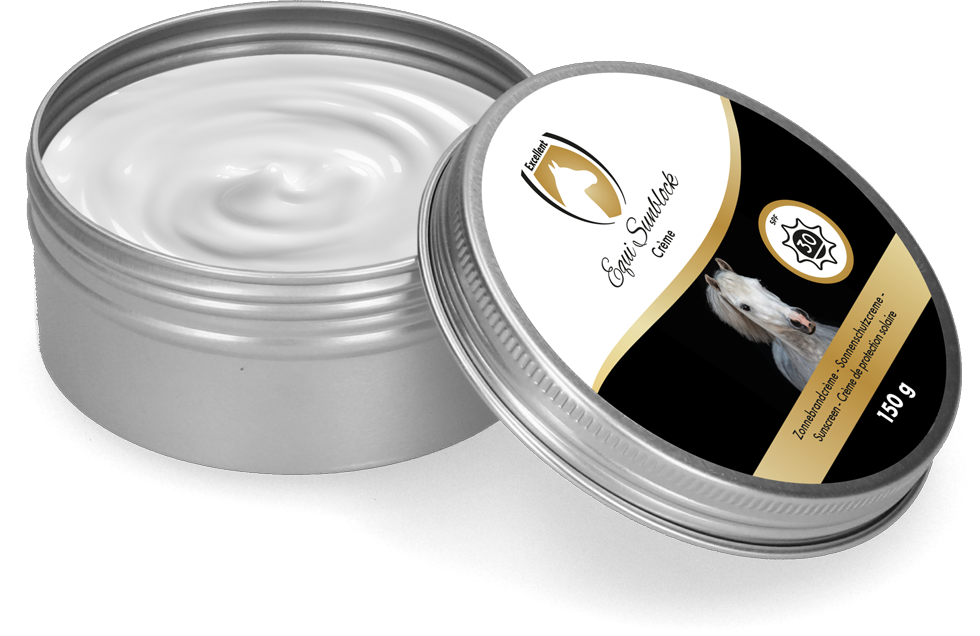 Excellent Horse Sunblock Cream SPF 30 150 g 2025 Excellent Horse Sunblock Cream SPF 30 150 g - Afbeelding 2