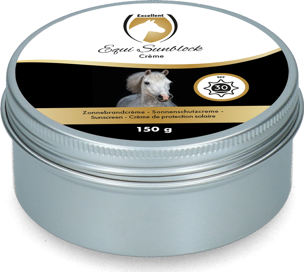 Excellent Horse Sunblock Cream SPF 30 150 g 2025 Excellent Horse Sunblock Cream SPF 30 150 g - Afbeelding 4