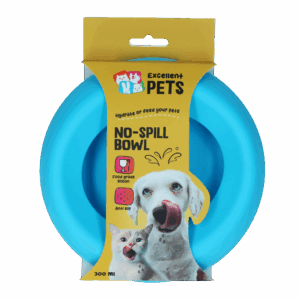 Excellent Pets No-Spill Bowl 300ml Blauw S