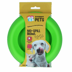 Excellent Pets No-Spill Bowl 300ml Groen S