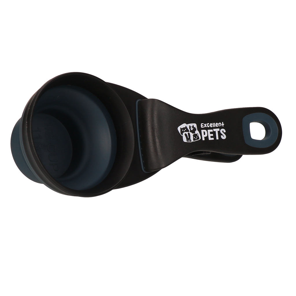 Excellent Pets Voerschep met Sluitclip 0,5 cup 2025 Excellent Pets Voerschep met Sluitclip 0,5 cup - Afbeelding 3