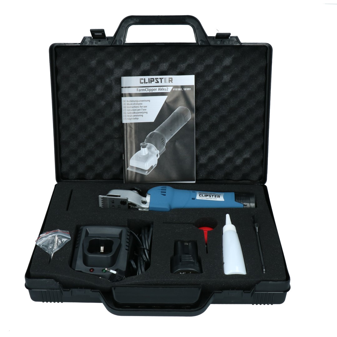 Clipster FarmClipper Akku2 Paard 2025 Clipster FarmClipper Akku2 Paard - Afbeelding 2