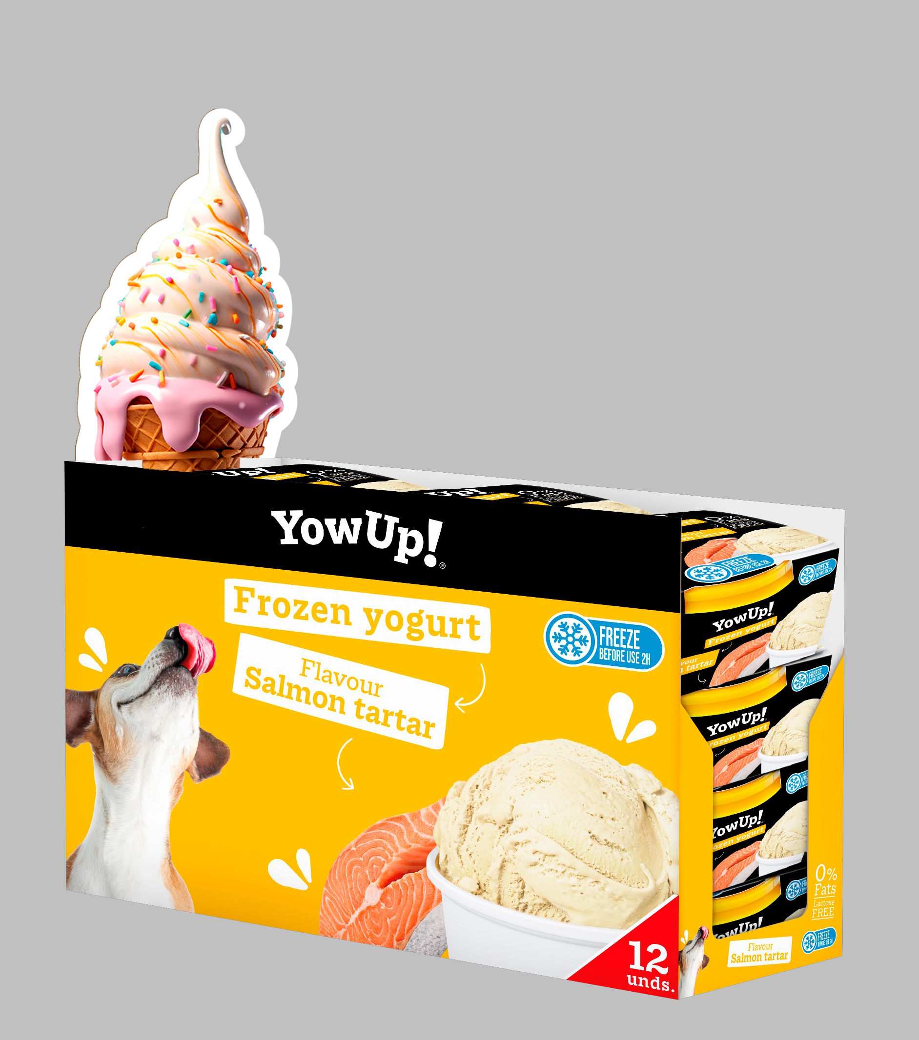 YowUp! Frozen Yoghurt Salmon Tartar 2025 YowUp! Frozen Yoghurt Salmon Tartar - Afbeelding 2