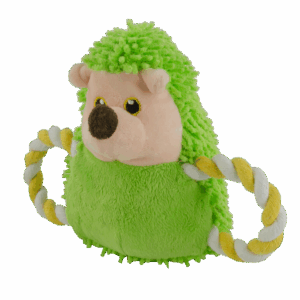 Fuzzle Hedgie Pull Me Groen