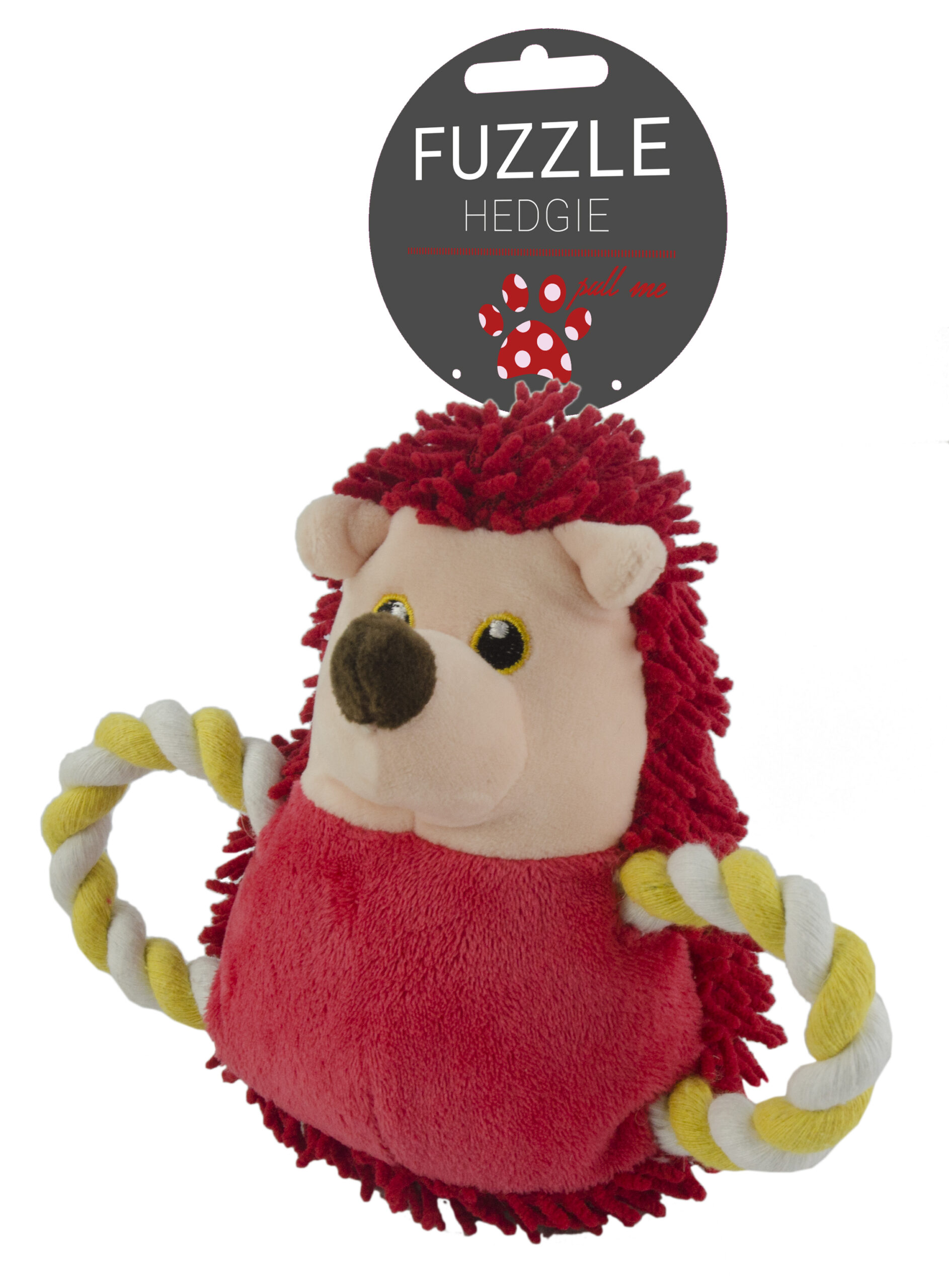 Fuzzle Hedgie Pull Me Rood 2025 Fuzzle Hedgie Pull Me Rood - Afbeelding 2
