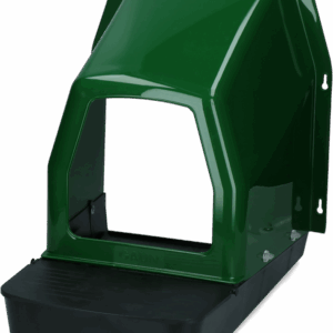 Gaun Pluimvee Legnest Kip met Opvang Kunststof